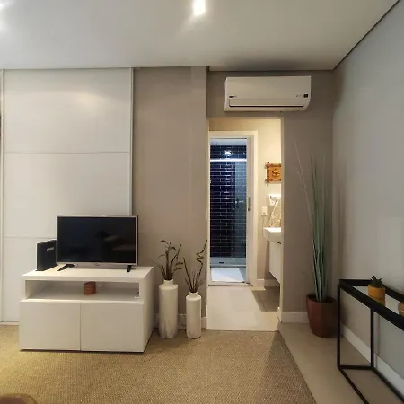Apartamento 1 Quarto, Vista Mar, Lazer, 1 Vaga Santos  Exterior foto